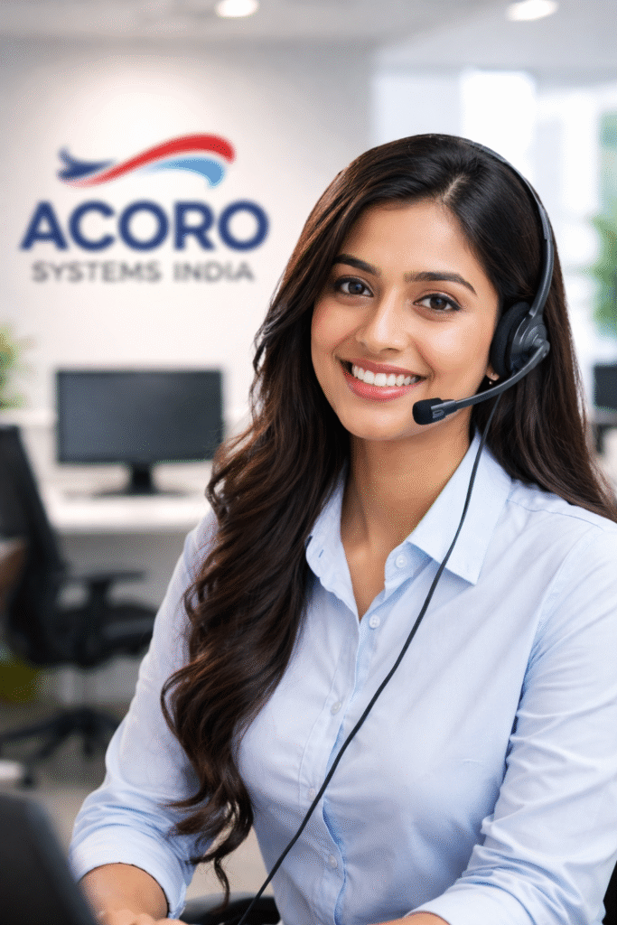 about us acoro systems india
